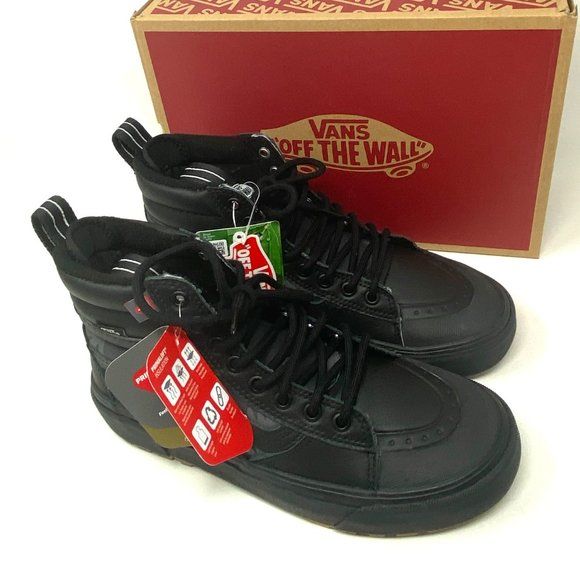 VANS SK8-HI 2.0 MTE Dx Shoes Women's Black Wodeland Camo Suede Boots VN0A4P3ITUL - Picture 5 of 10